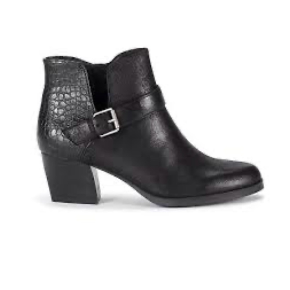 🖤🍂Baretraps Casual Lexis Black Ankle Booties Women’s Size 10M🖤🍂